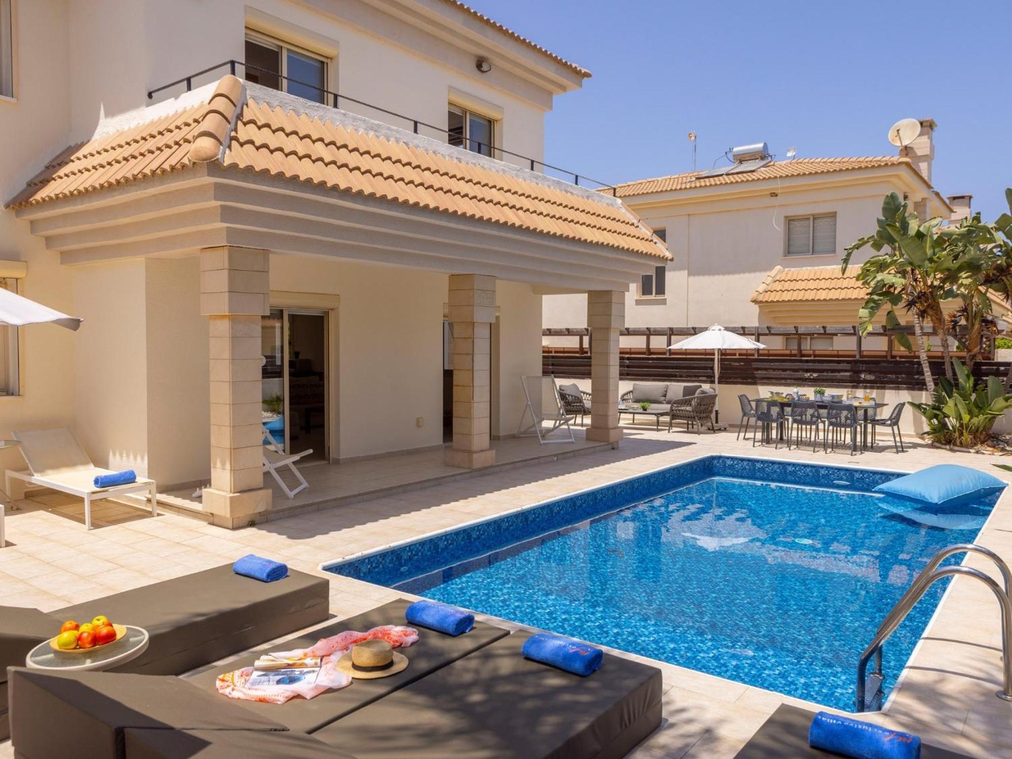 Villa Malama Paralimni Exterior foto